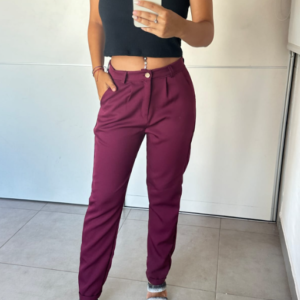 💥 Pantalon Sastrero 💥(Crep liso y rayón)