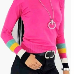 🍂Sweaters de bremer🍂 (puño tricolor)
